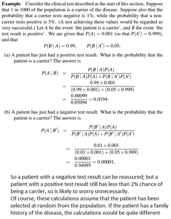 Conditional Probability Study notes for GATE CSE